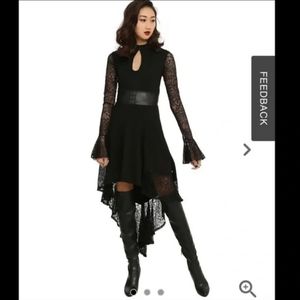 Royal Bones by Tripplace Keyhole Hi-low Dress